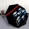 1pc RAMMSTEIN MOVIE Automatic Open, Windproof, Compact Travel Umbrella, Gift for Birthday, Christmas, Business 93001