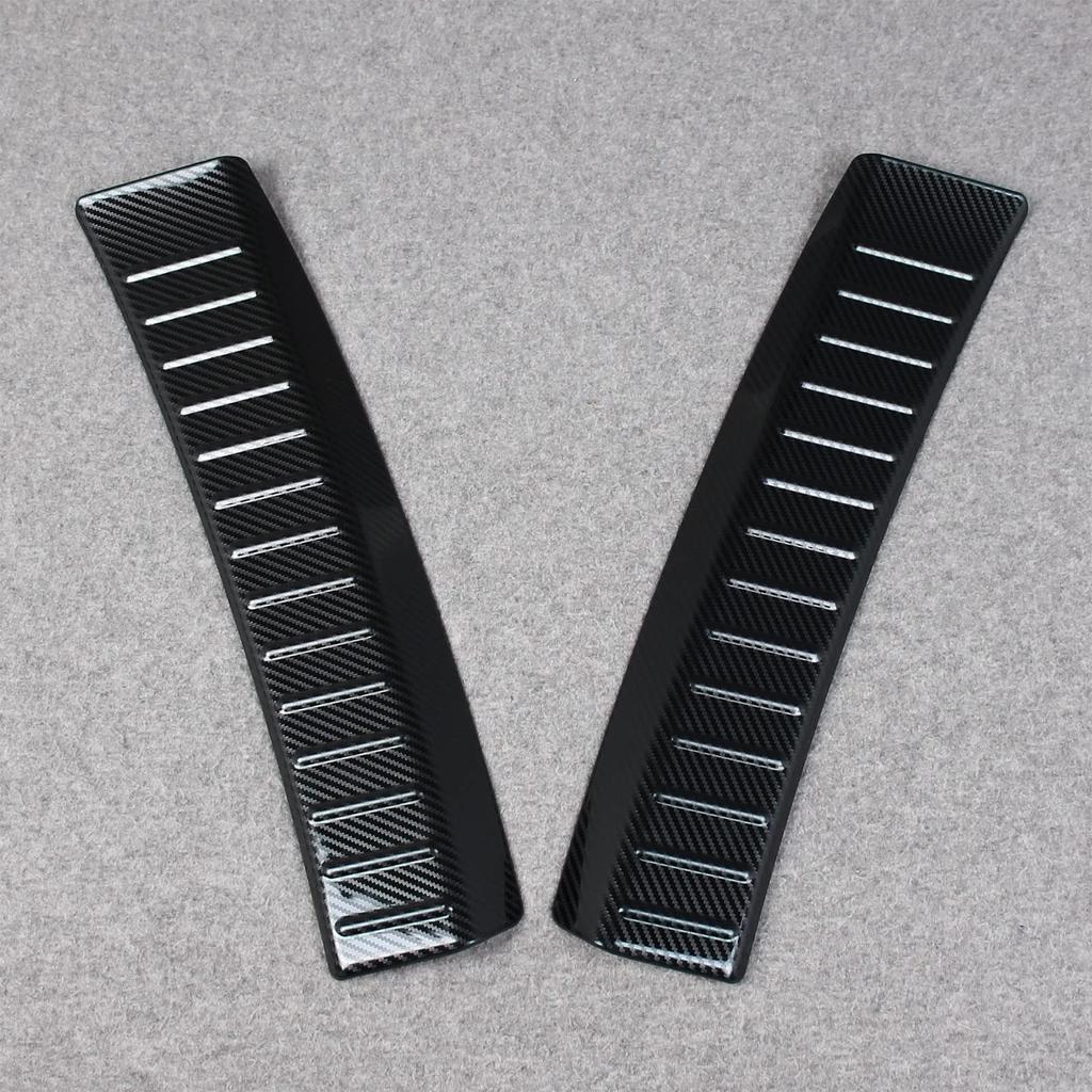 RUIQ Stainless Steel Interior Luggage Kicking Plate Rear Inner Scuff Guard Protective Designed Specifically for the Mazda Plate/Scuff Back, Cover,