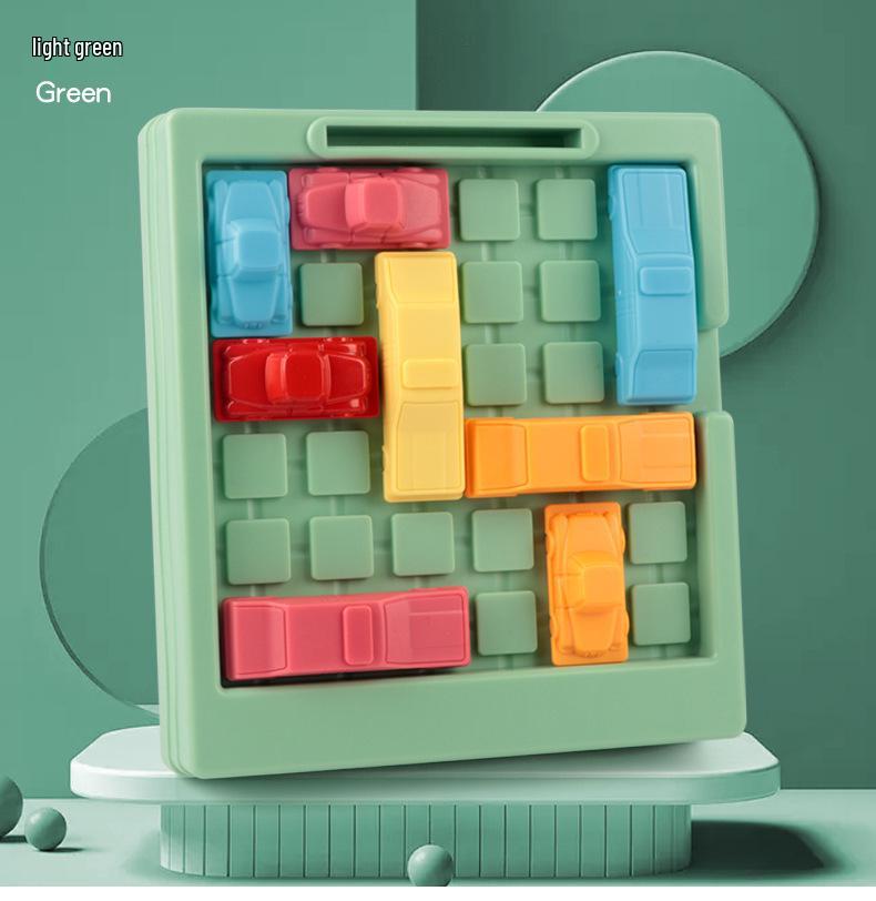 

Creative Toy Car Huarong Road Puzzle: Children s Math Logic Game and Educational Brain Teaser for Kindergarten