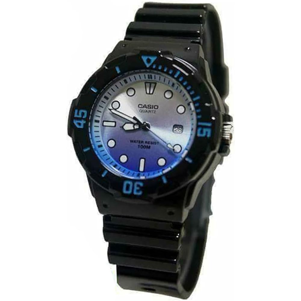 

Casio Chipkashi Digital Watch Black Sky Blue 100m Water Resistant Lightweight Design