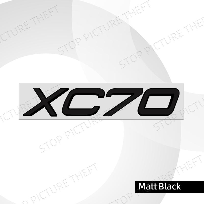 Metal Alloy For Volvo XC90 XC60 XC70 XC40 AWD Logo Car Trunk Fender Sticker Decoration Emblem Badge Accessories Glossy black