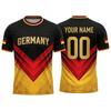 Plain DIY Top, Blank Short Sleeve Soccer for Custom Printing, Shirt