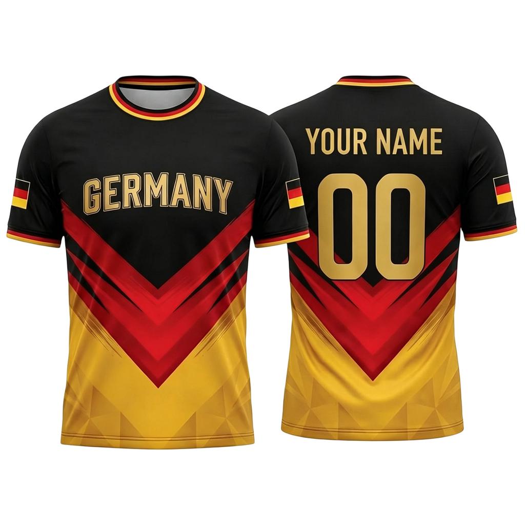 Plain DIY Top, Blank Short Sleeve Soccer for Custom Printing, Shirt