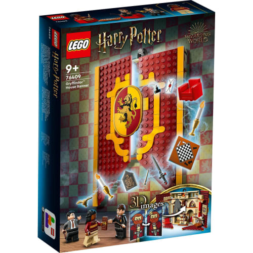 LEGO Harry Potter Gryffindor (TM) Dormitory Crest 76409 Toy Block Present Interior Fantasy Boys Girls 9 Years Old and Up