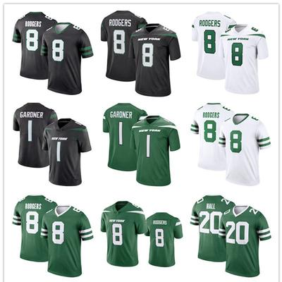 NFL Jersey Mens Womens Embroidered Football 1 GARDNER 8 RODGERS Sports Uniform