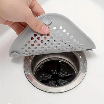 Silicone Hair Catcher - Anti-Clog Drain Stopper para pias de cozinha e banheiro, banheiras e chuveiros
