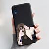 Per ZTE Blade A5 2020 A7 2020 A51 Lite Custodia Carino Coniglio Nero Morbido Silicone Cover Per ZTE BladeA5 BladeA7 2020 Custodia Guscio Telefono