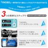 OBD2 Bluetooth Scan Tool, OBD2 Scanner for iOS/Android, OBD II Scanner, Automotive Diagnostic Tester v1.5, Dual-Layer Chip (Japanese Manual Included)
