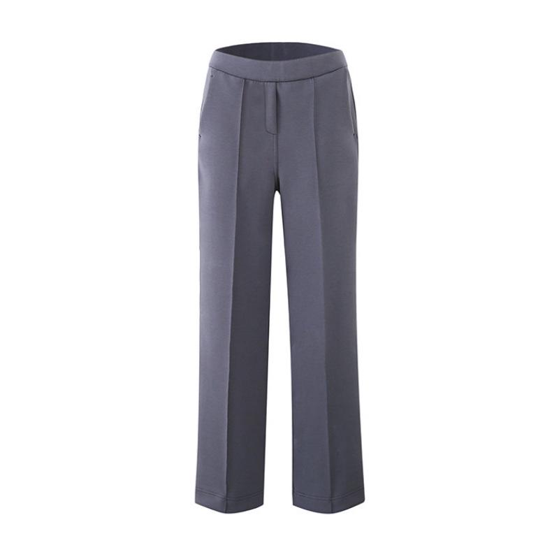 

Lulu женские весенние 2025 узкие прямые повседневные брюки Air Layer Wide-Leg XL