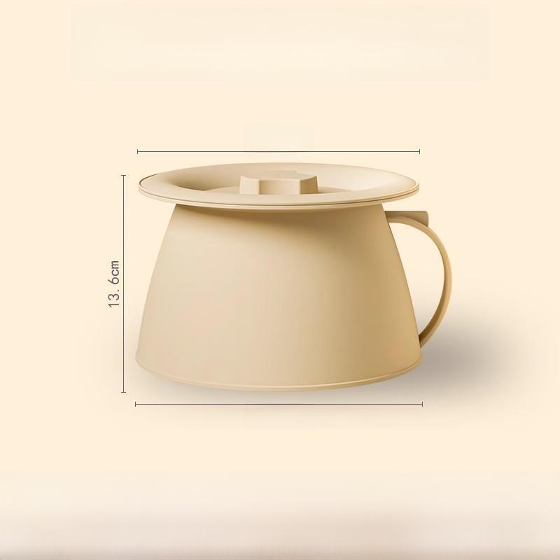 Maternity Urinal Bucket Home Use Odor Control Women's Bedroom Urinal Bottle Nighttime Urinal Female Urinal Basin with Lid