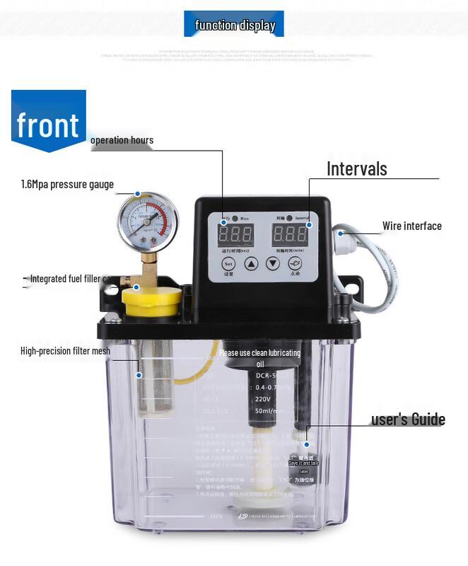 Fully Automatic Electric Lubricating Pump for CNC Machines