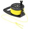 Diving Reels Spool Finger Reel Anchor Rope Spool Multi Purpose with Yellow Wire for Cave Exile