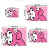 1pc Sanrio Melody Mermaid Printed Office Carpet Rectangle Rug Under The Table,Perfect Room Decor for Living Room, Bedroom, Kitchen, Non-slip Floor Mat