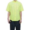 Balenciaga All Over Logo Shirt 'Neon Yellow' Men's 534332TILX67110
