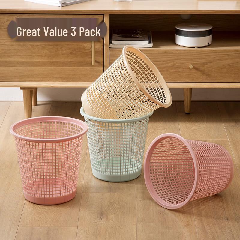 Jiemengzhe Press-Type Rubber Trash Can