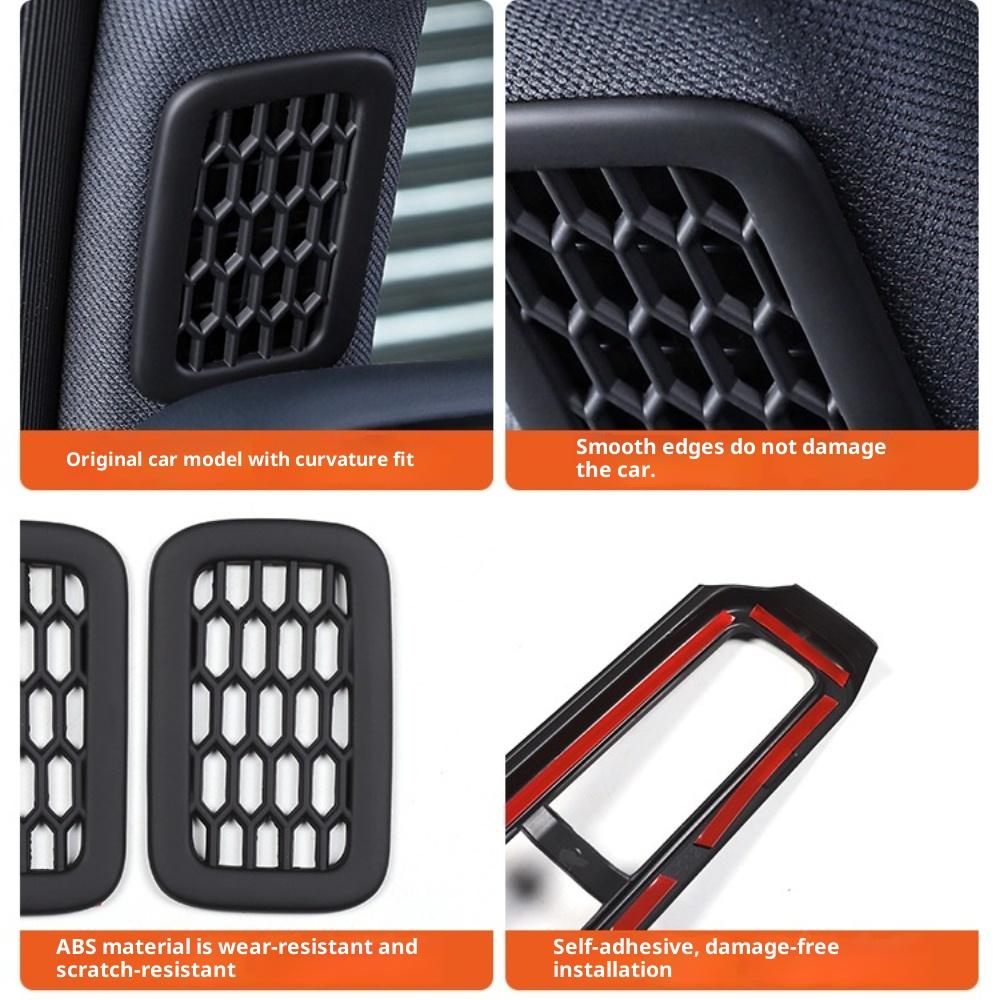 For Byd Leopard 5 Denza B5 Front Air Outlet A-Pillar Protector Interior Decorative Frame Car ModificationGood Product