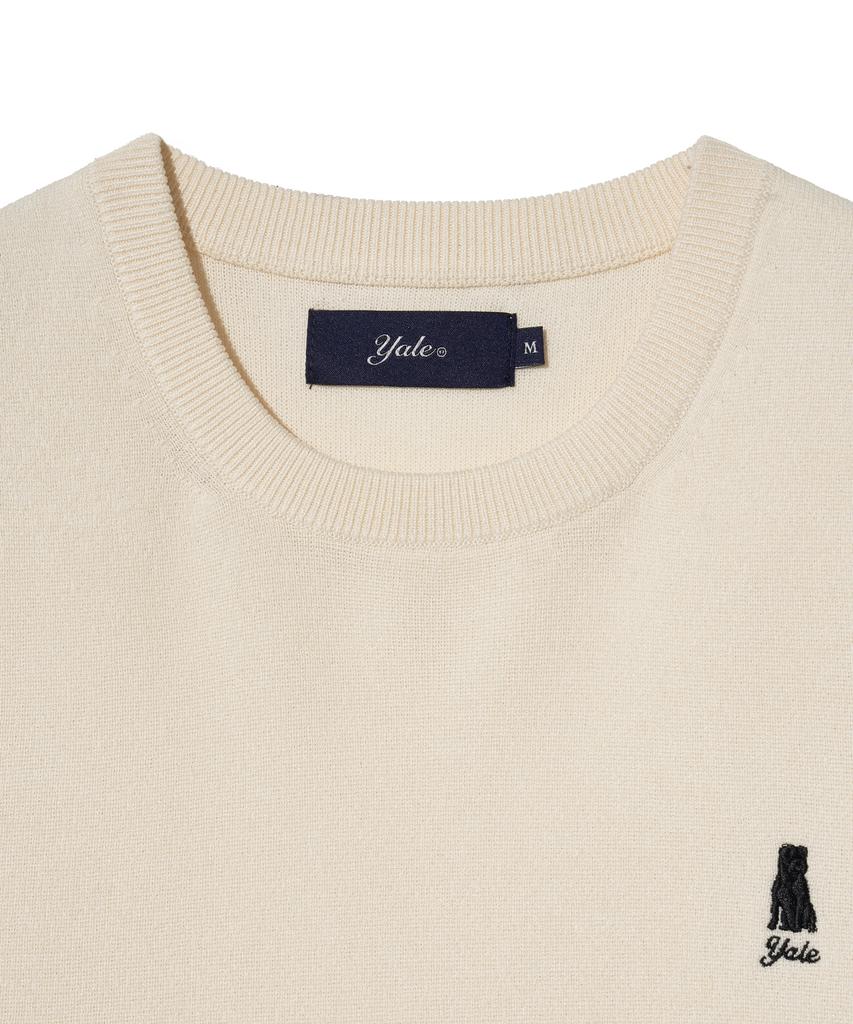 YALE Women'S Comfort Cool Short Sleeve Knit Cream
