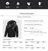 Men's Winter Hooded Cotton Coat with Faux Lambskin – Trendy European & American Casual Jacket