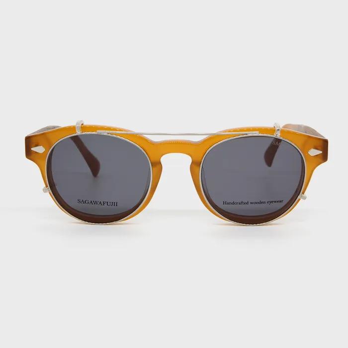 Zenn t01 & Clip-on (gold brown, silver gray)