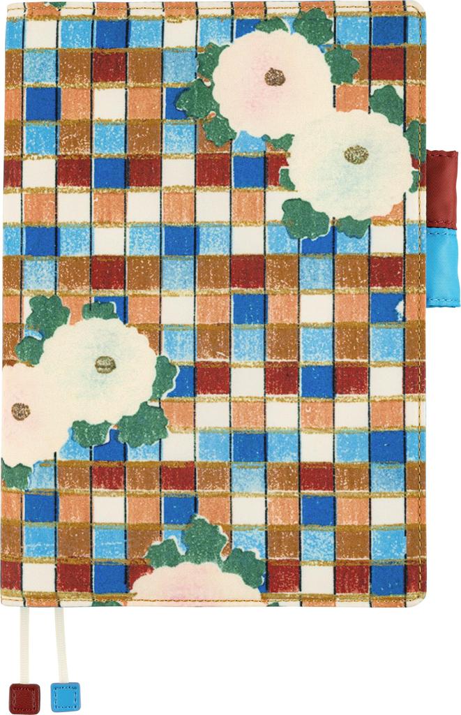 Hobonichi Techo Cousin (A5) Notebook Cover, Geisodo/New Art Sea (Flowers)
