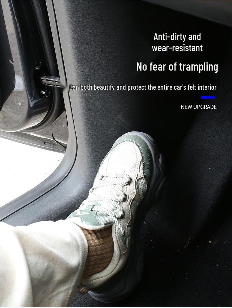 Refreshed Model Y TPE Front & Rear Anti-Kick Door Sill Plates