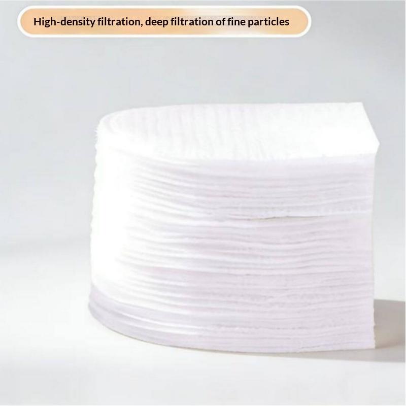 Water-Saving Universal Faucet Filter with Splash-Proof Cotton Bag and Secure Strap for Bathroom
