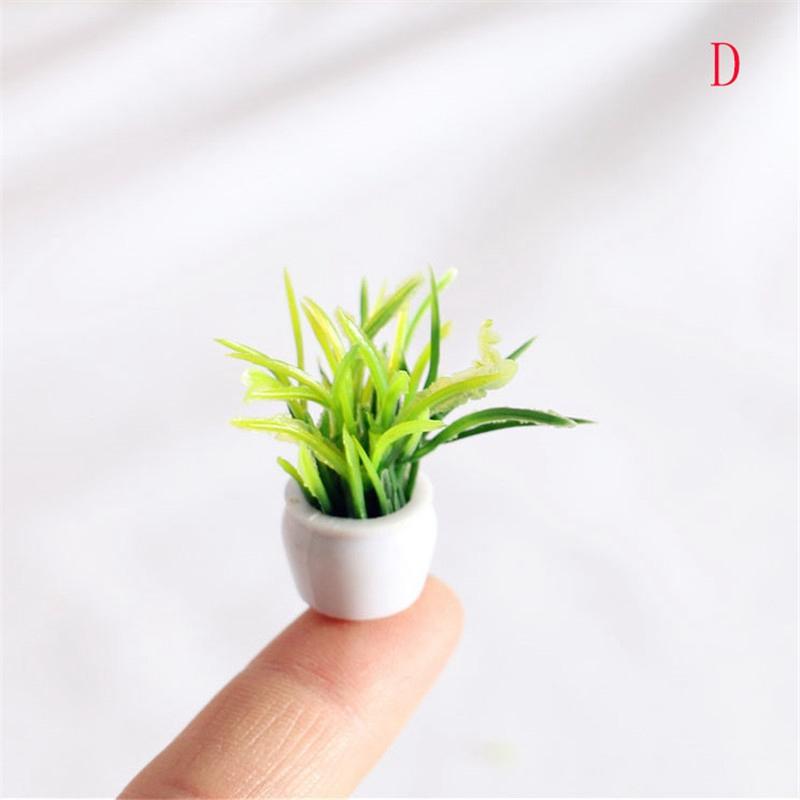 

1:12 украшения дома миниатюрные растения горшечные растения цветочный горшок небольшие декоративные изделия 4cm