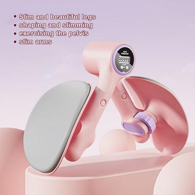 Pelvic Floor Muscle Trainer Pelvic Floor Strengthener Non Slip Ergonomic Thigh Exerciser 360 Degree Rotating for Home Workout