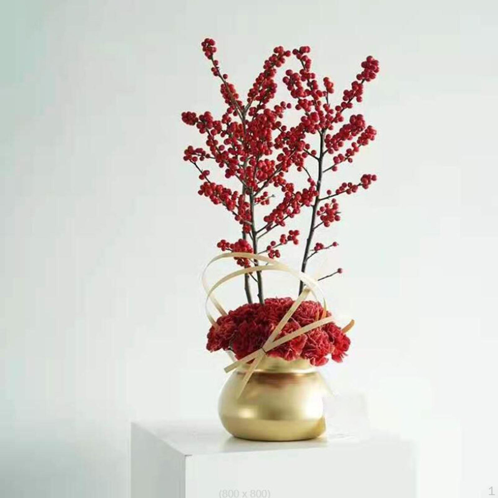 

Flower Pot er Sturdy Exquisite Delicate for garden and home indoor Decor золотой