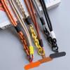 Simple Handwoven Mobile Phone Lanyard Universal Case Crossbody Shoulder Card Neck Cord Clip Hang Anti-lost Wrist Strap