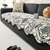 Irregular Luxury Chenille Sofa Slipcover Universal Non-slip Sofa Towel Nordic Flowers Couch Cushion for Living Room Modern Home