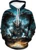 26 New Men's Clothing Popular Animal Printing Series 3D Printing Hoodie Children's Sweater Men's