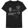 Marvel Comics Iron Man Stark Expo T-Shirt Black New Unisex T-Shirt