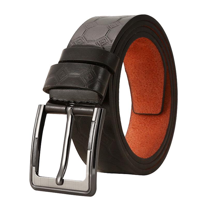 European & American Casual Men's PU Leather Pin Buckle Belt
