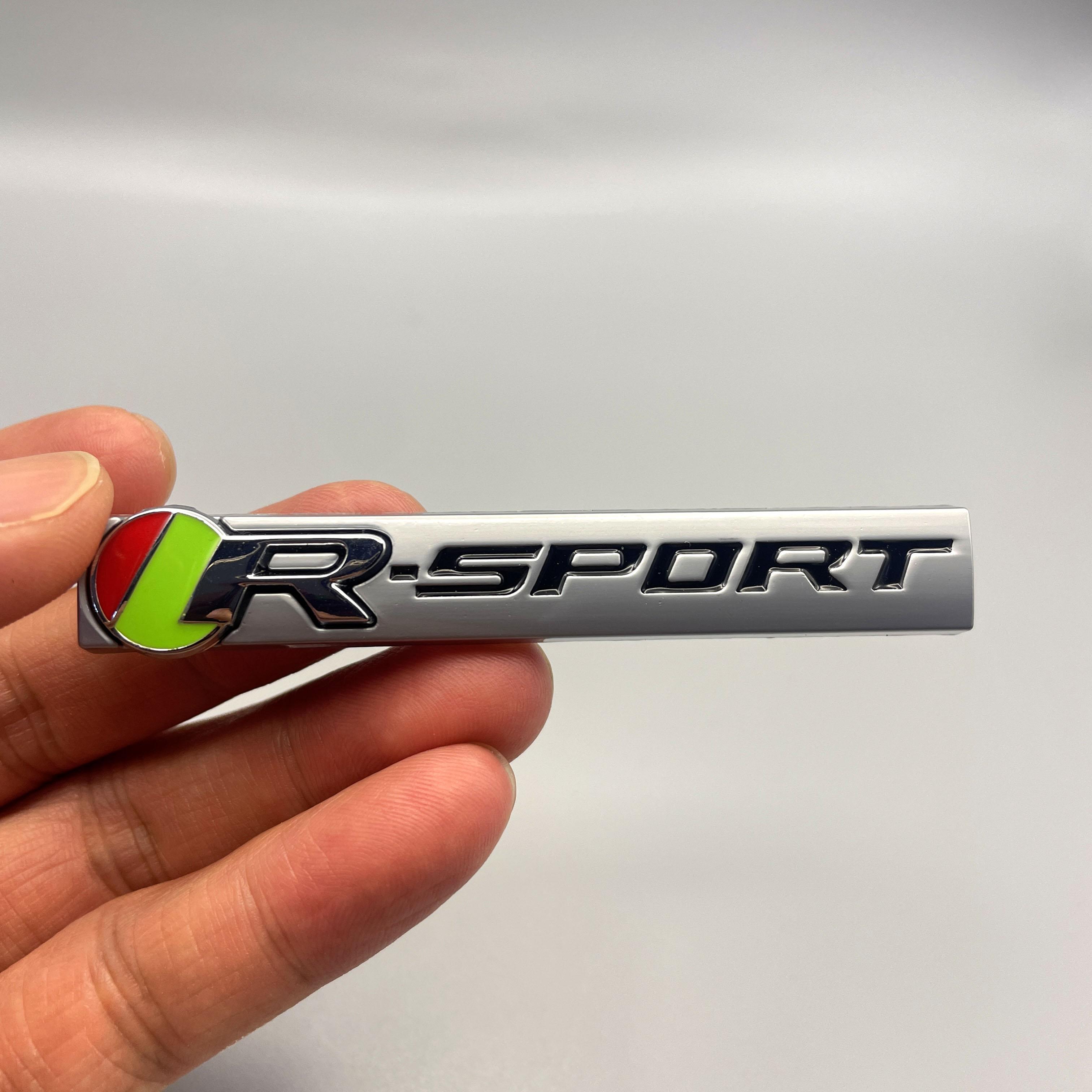 

Эмблема R-Sport для E-Pace F-Pace Наклейка Украшение Matte Silver