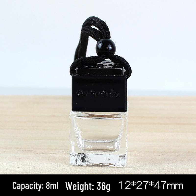 Car Glass Aromatherapy Lanyard for Air Vent - Refillable Perfume Bottle