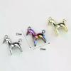2Pcs Alloy Pony Pendant Animal Horse Charms DIY Necklace Bracelet Earrings Keychain Accessories Handmade Jewelry Making