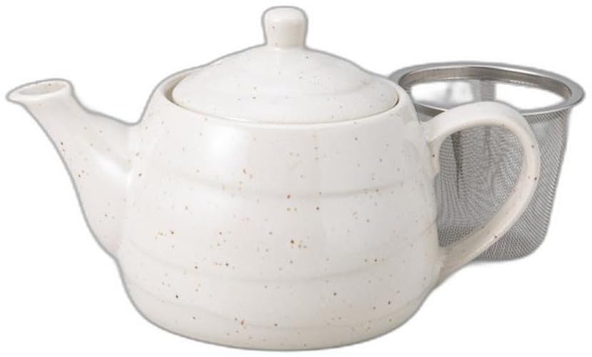 

Белый чайник Карацу x x Чайник Setomonohonpo (с ситечком) [11 17.5 9.5см 400сс]