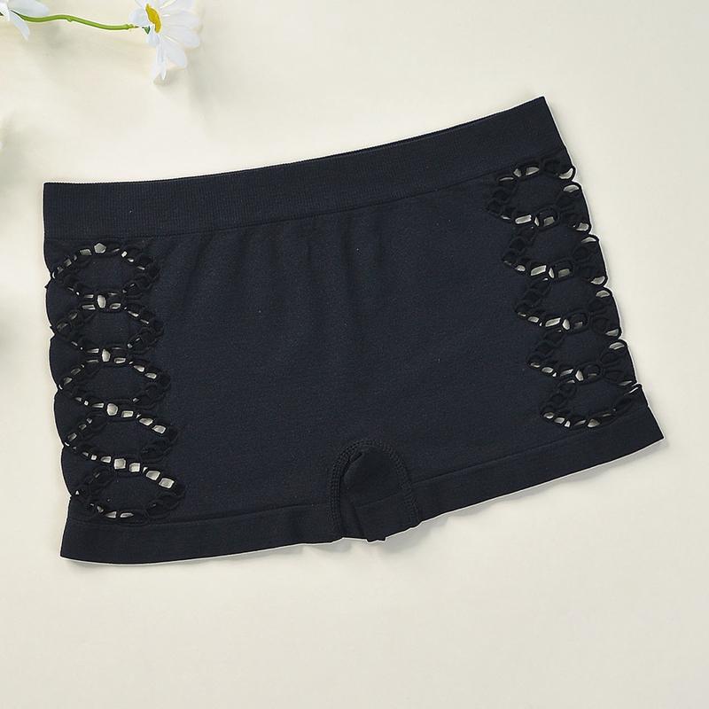 Women's Low-Rise Shorts with Side Cutouts Underpants