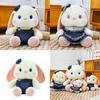 Plush Cartoon Cowgirl Rabbit Toy With Pp Cotton Filling For Girls And Couples