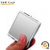 Stainless Steel Makeup Mirror Heart Square Round Shapes, Metal Vanity Mirror for Personal Use
