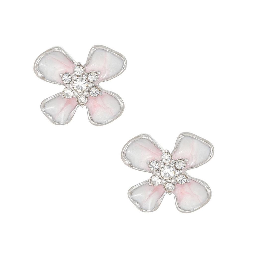 Zircons Flower Ear Hook Adornment Headphone Rhinestones Buckles For FreeClip 1 2 Decoration