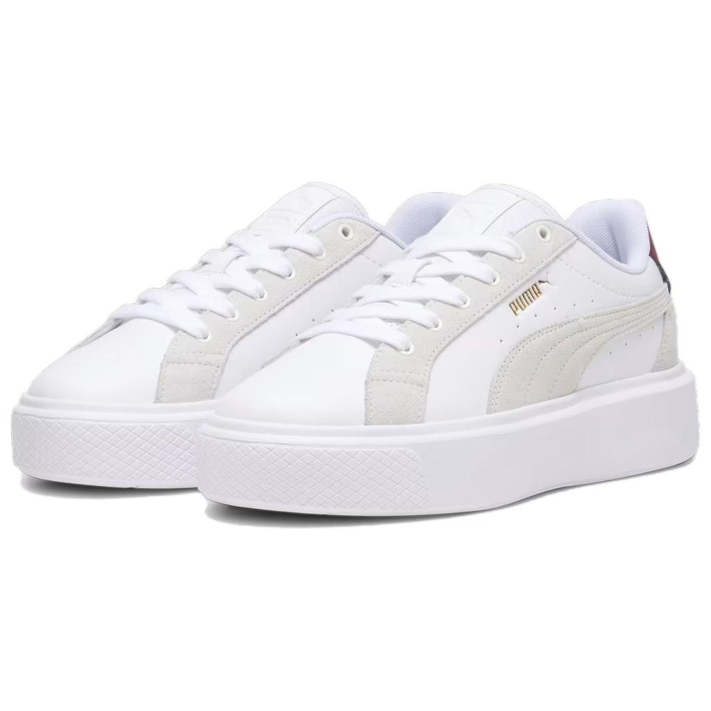 Puma Osl Pro Fashion Casual Low Top Skate Shoes Unisex Sneakers White Gray Red 392055-05