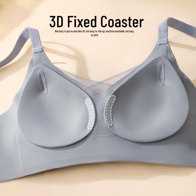 Anti-Gravity Mesh Lift Seamless Bra - Light, Thin, and Breathable with Side Support for Autumn and Winter