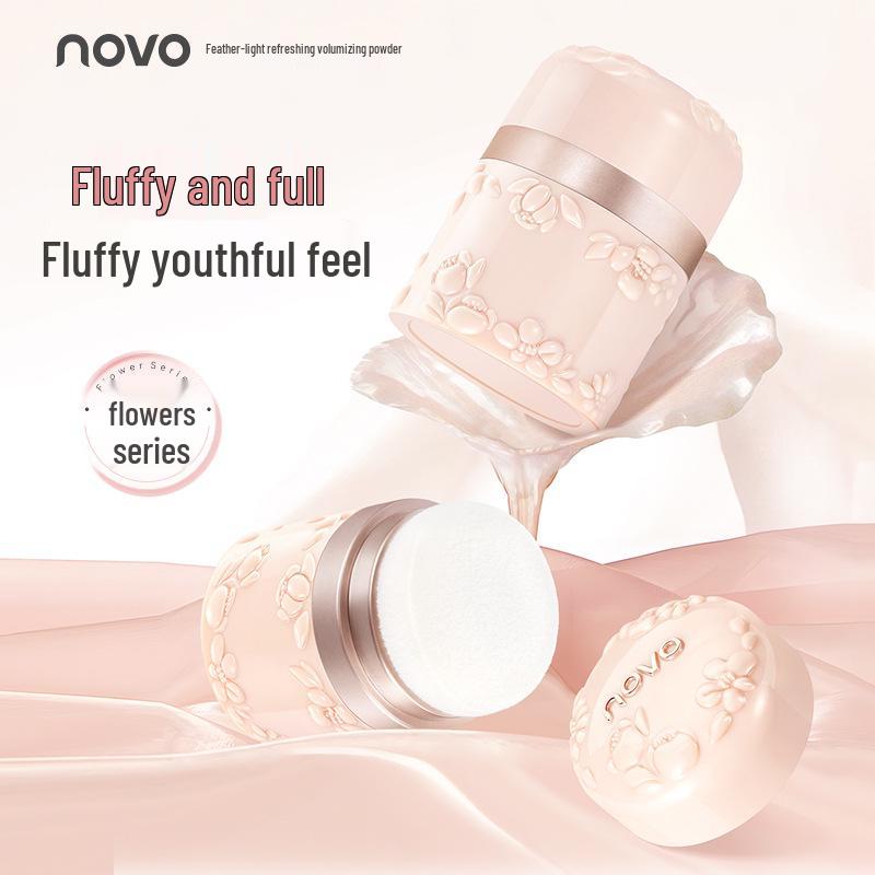 NOVO Feather-light Long-lasting Volumizing Hair Powder - Oil Control & Wash-free Refresh for Lazy Person's Hair Bangs.