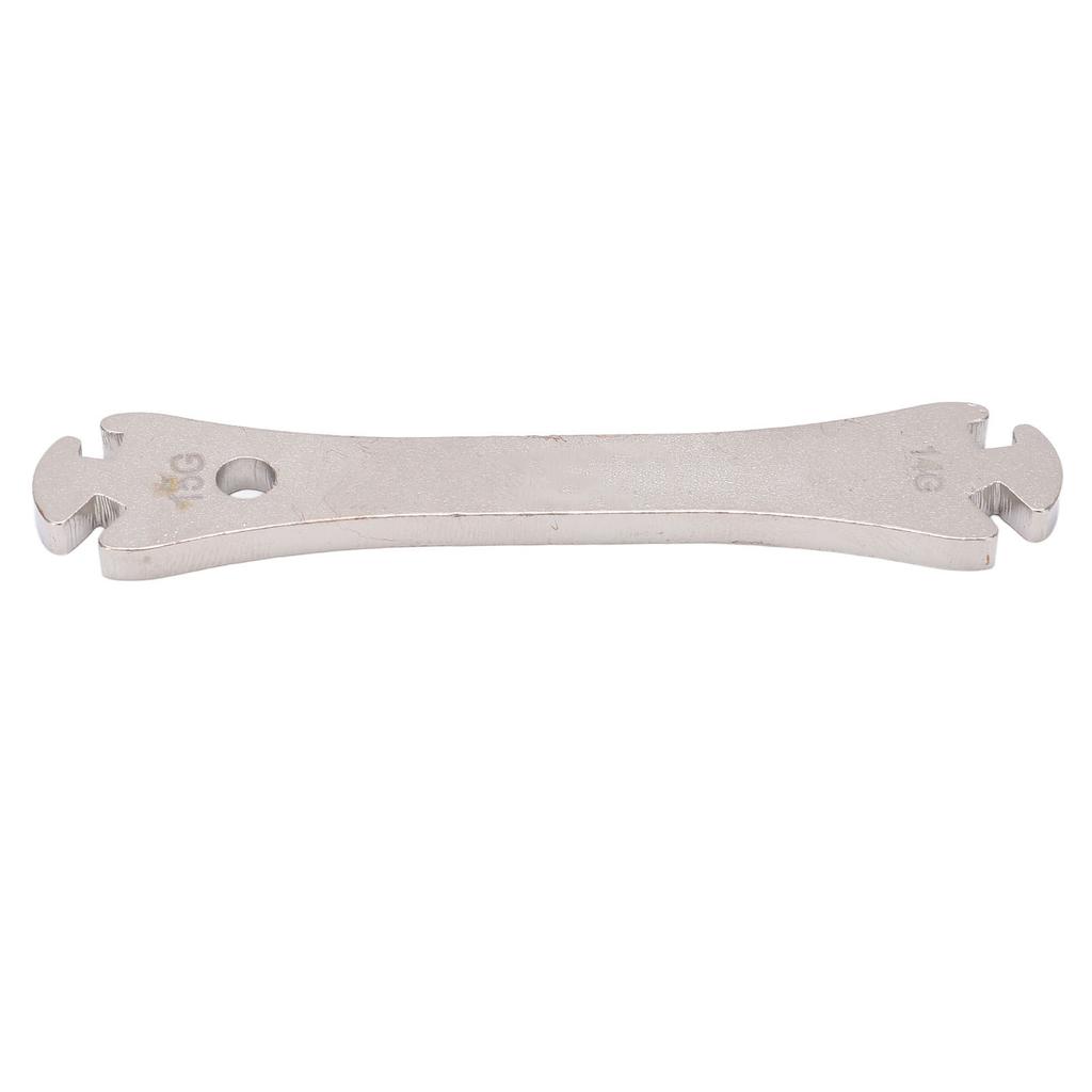 Stainless Steel Bicycle Spoke Wrench Rust Proof Bike Fastening Device Repair Tool for Outdoor