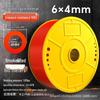 Zhuo Ji 8mm High-Pressure Transparent PU Air Hose for Air Compressors (Sizes: 4/6/10/12/14/16)