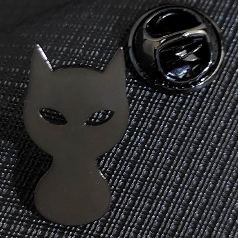 

Cold Hearted Cat Brooch Cufflinks High-end Light Luxury Elegant Style Men s Business Formal Wear Accessories 14k