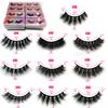 16 Style 10/50/100 Boxes Natural 3D Mink False Eyelashes Makeup Fake Eye Lashes Faux Cils Make Up Beauty Tools Wholesale