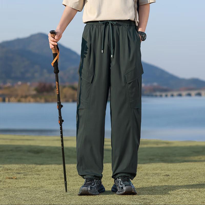 Yalu Men's Durable Outdoor Cargo Pants YKHDF662